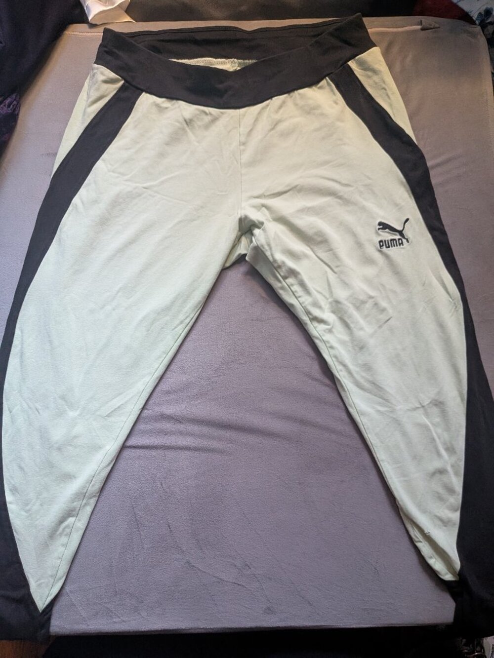 Light Green Puma Leggings - L